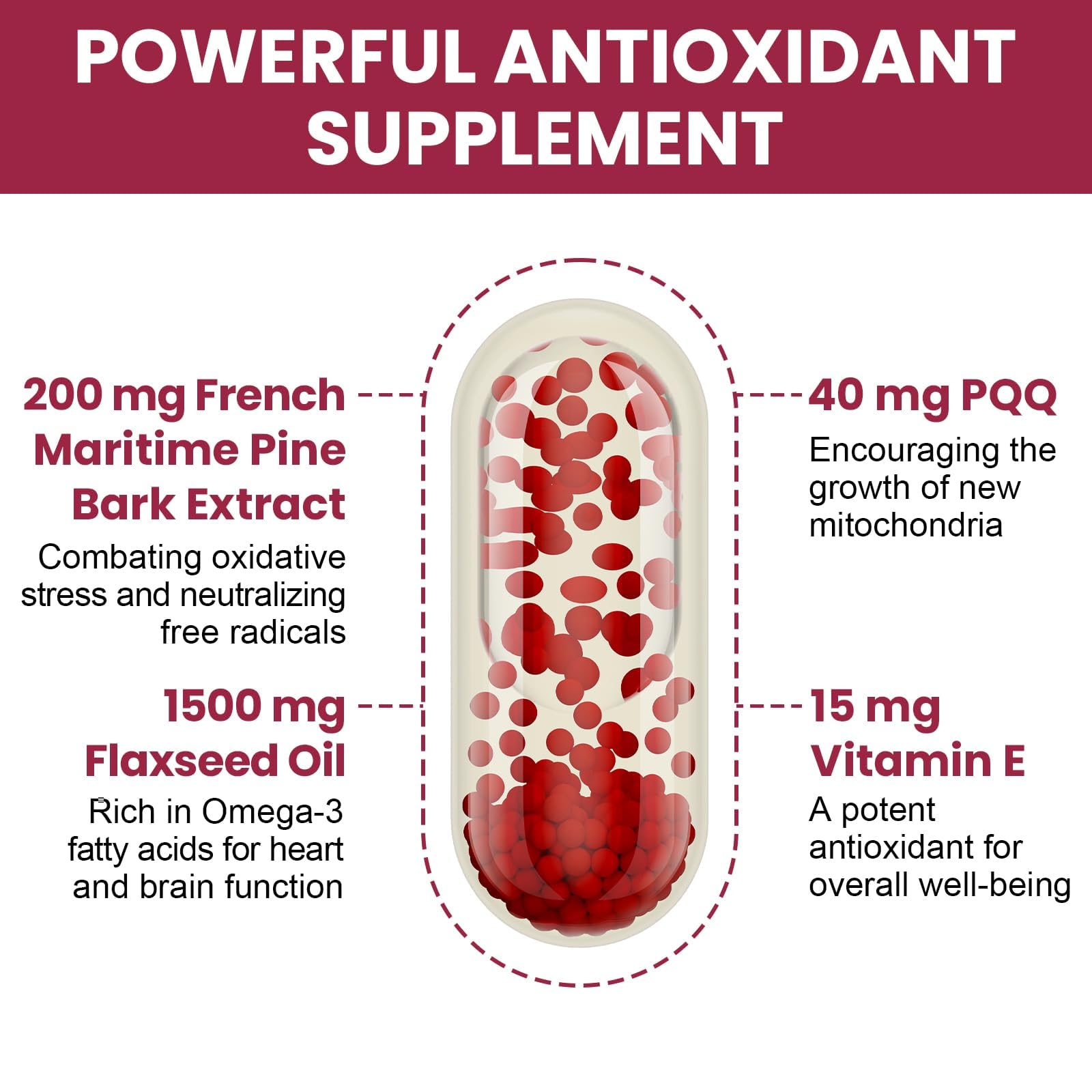 Vigorizar Pycnogeno softgels in bottle for convenient daily use.