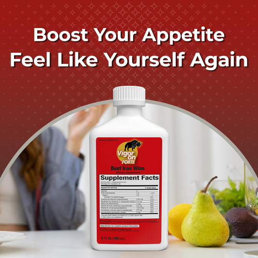 VIGORON FORTE two-pack display for convenient daily appetite support.