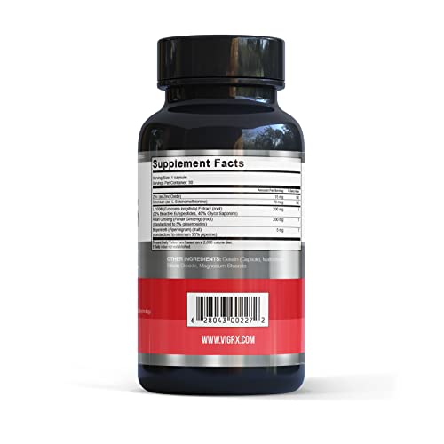 VigRX Fertility Factor 5 box packaging emphasizes science-based natural formula for men.