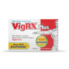 VigRX Plus bottle front view for daily wellness context.