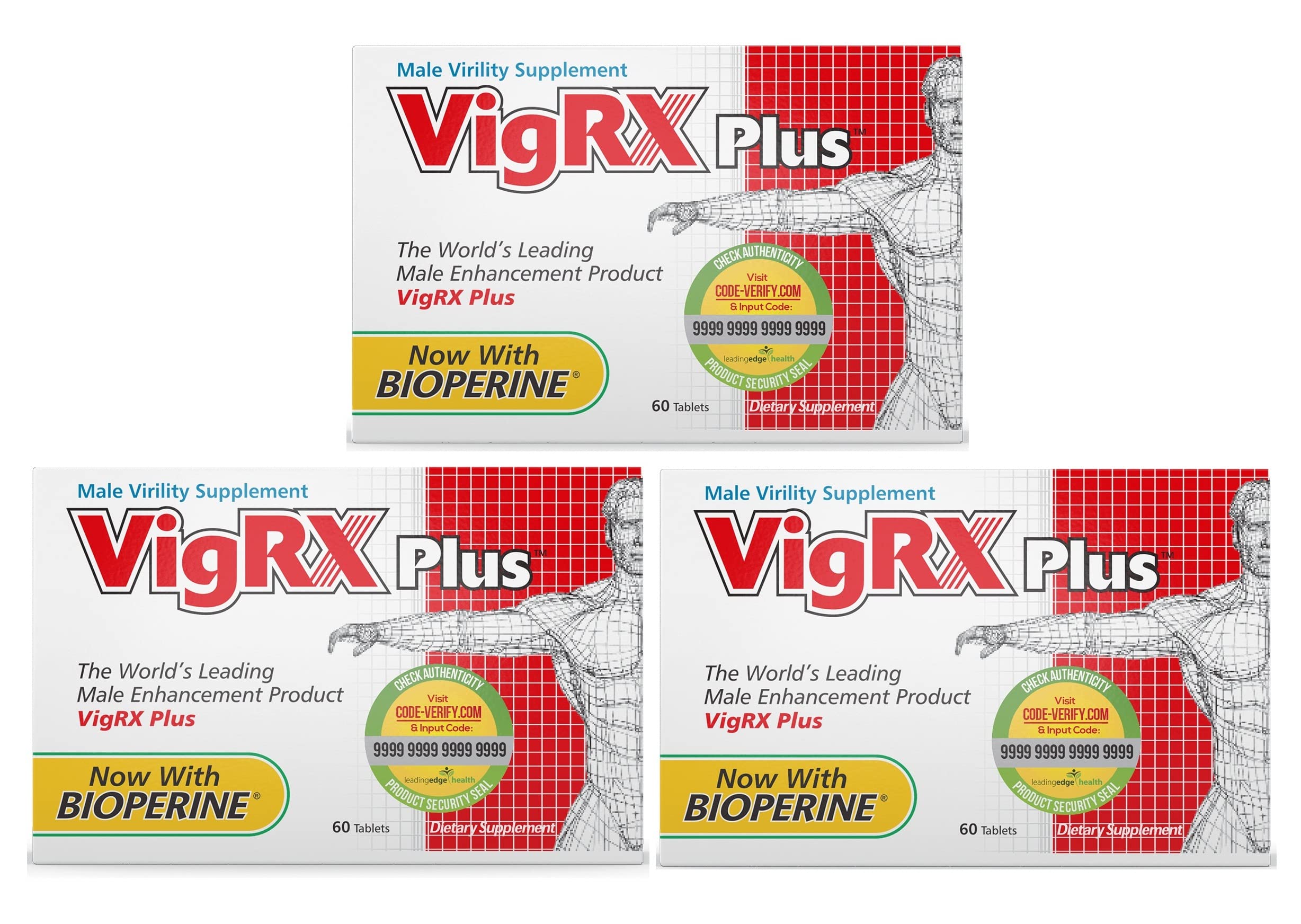 VigRX Plus daily supplement tablets pack shot for daily wellness support.