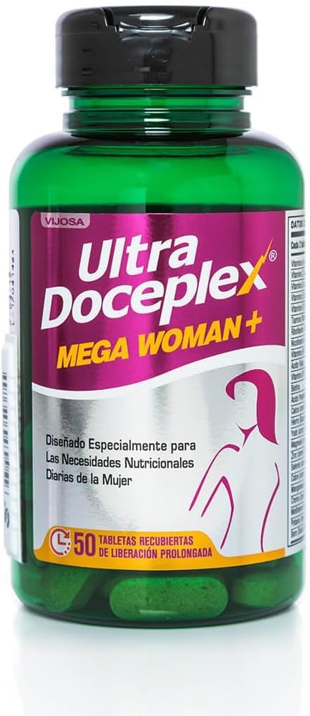 VIJOSA Ultra Doceplex Mega antioxidant blend visual emphasizing daily wellness support.