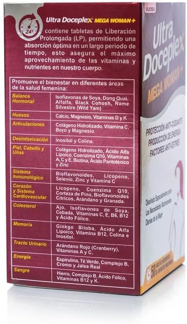 VIJOSA Ultra Doceplex Mega versatile vitamins for men and women's daily nutrition.