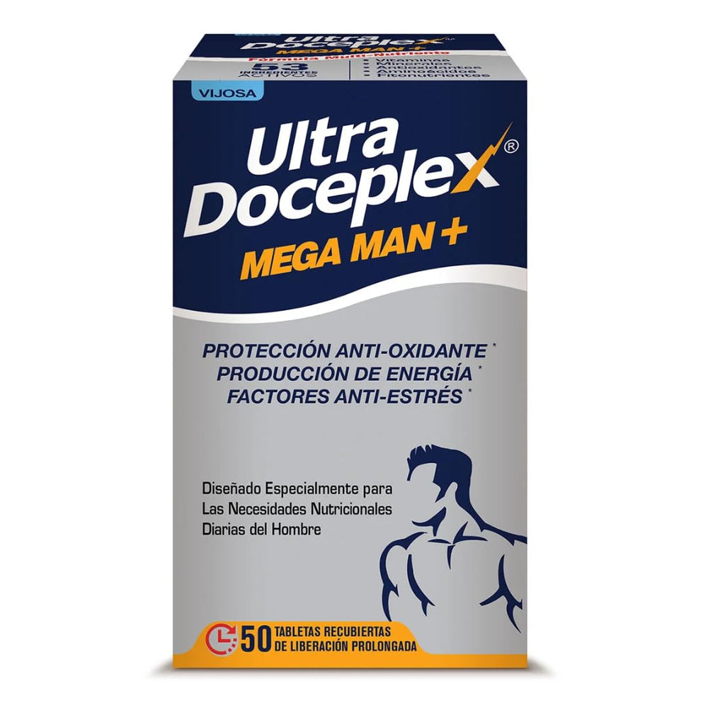 VIJOSA Ultra Doceplex Mega packaging box on display for convenient home shopping.
