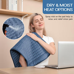 Vilicert dual heat modes show dry and moist options for versatile relief.