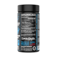 Closeup of Acacetin and Astragalus on VMI Sports packaging for hormone balance