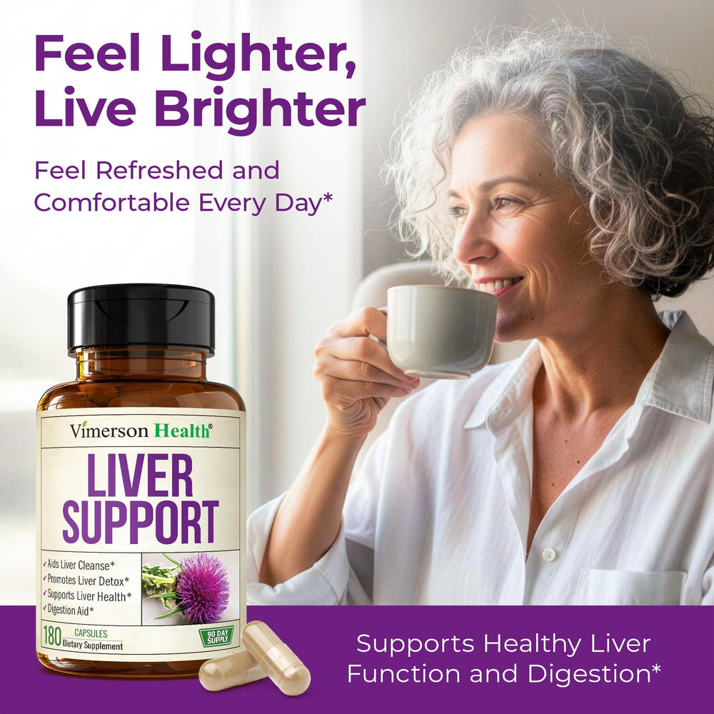 Vimerson Health 20 botanical blend aids liver and digestion