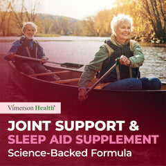 Vimerson Health capsules for joint comfort during activity.