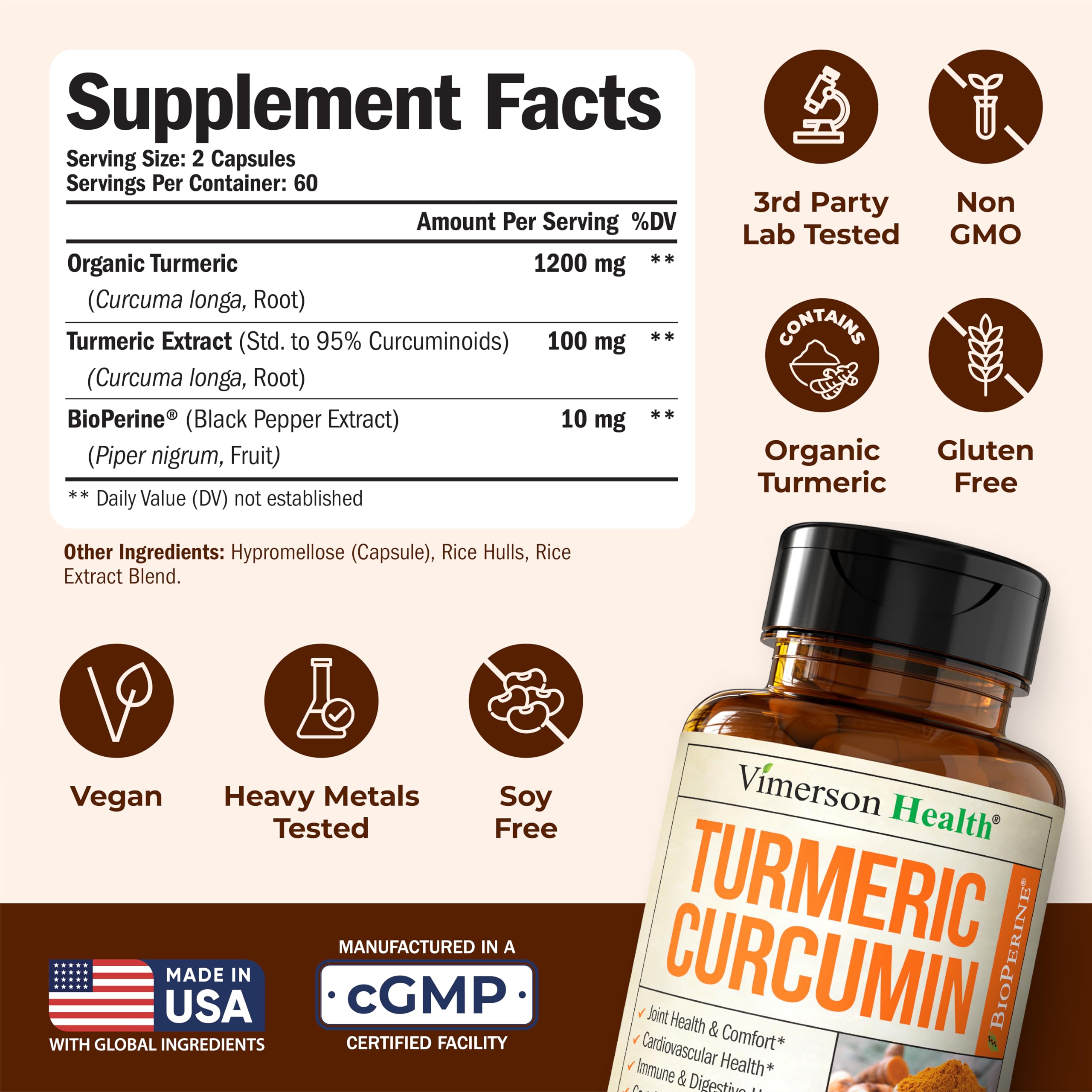 Vimerson Health bio-perine black pepper extract boosts absorption