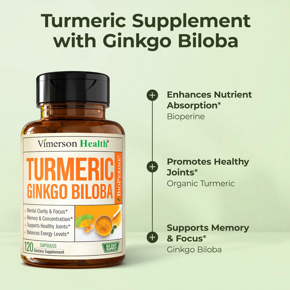 Vimerson Health capsule close-up emphasizing turmeric and black pepper