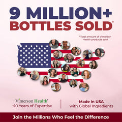 Vimerson Health capsules in blister pack for easy daily use.