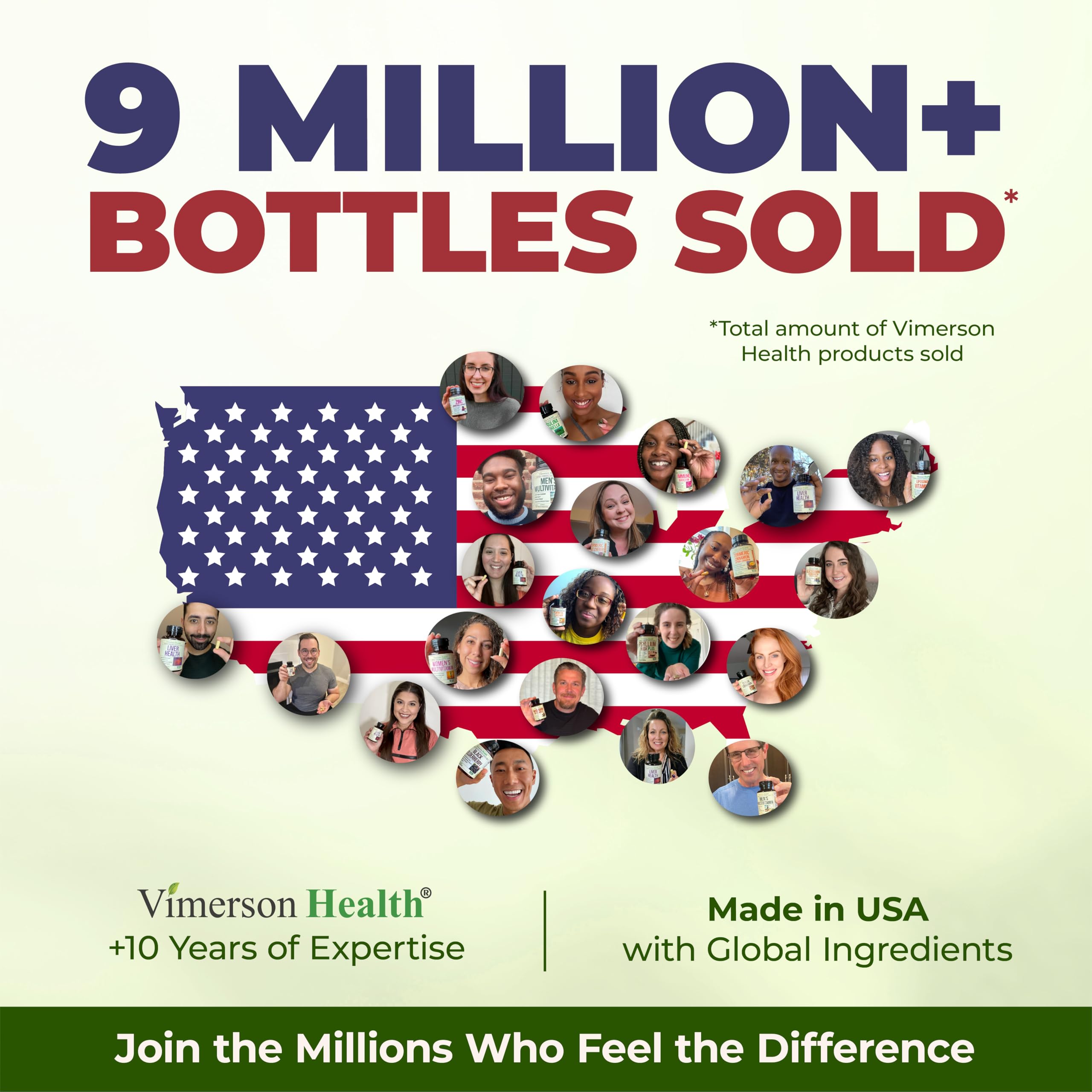 Vimerson Health Gluten-free Non-GMO label emphasizes clean ingredients