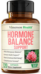 Vimerson Health Hormone Harmony bottle closeup showing a trusted wellness supplement for daily balance.
