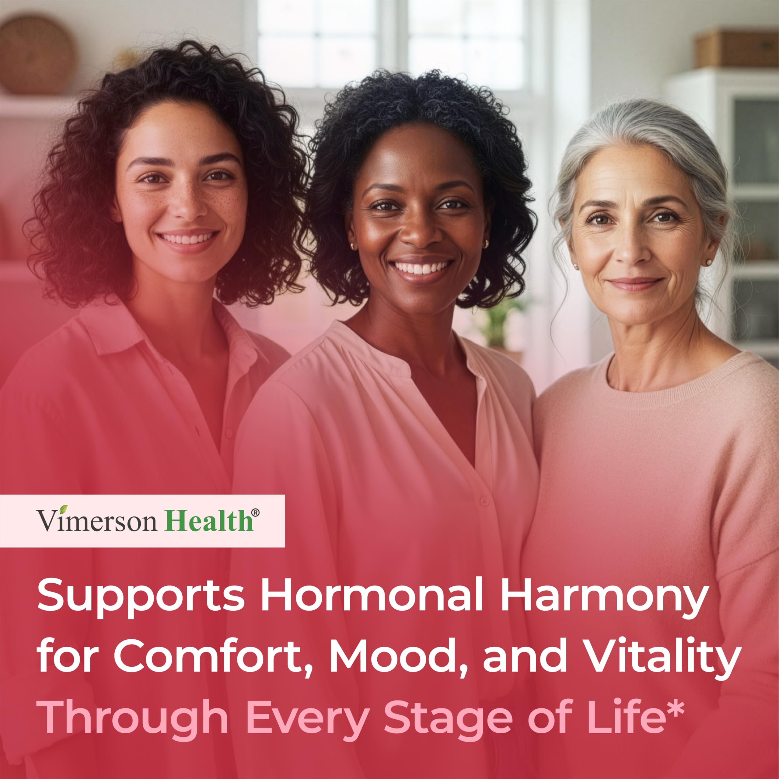 Vimerson Health Hormone Harmony USA facility badge communicates quality and safety standards.