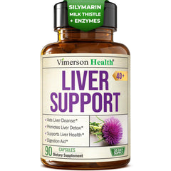 Vimerson Health Liver Support bottle with artichoke extract for gentle liver support