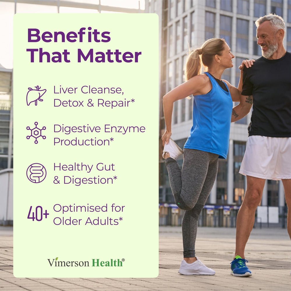 Vimerson Health Liver Support dandelion root bottle supports natural detox