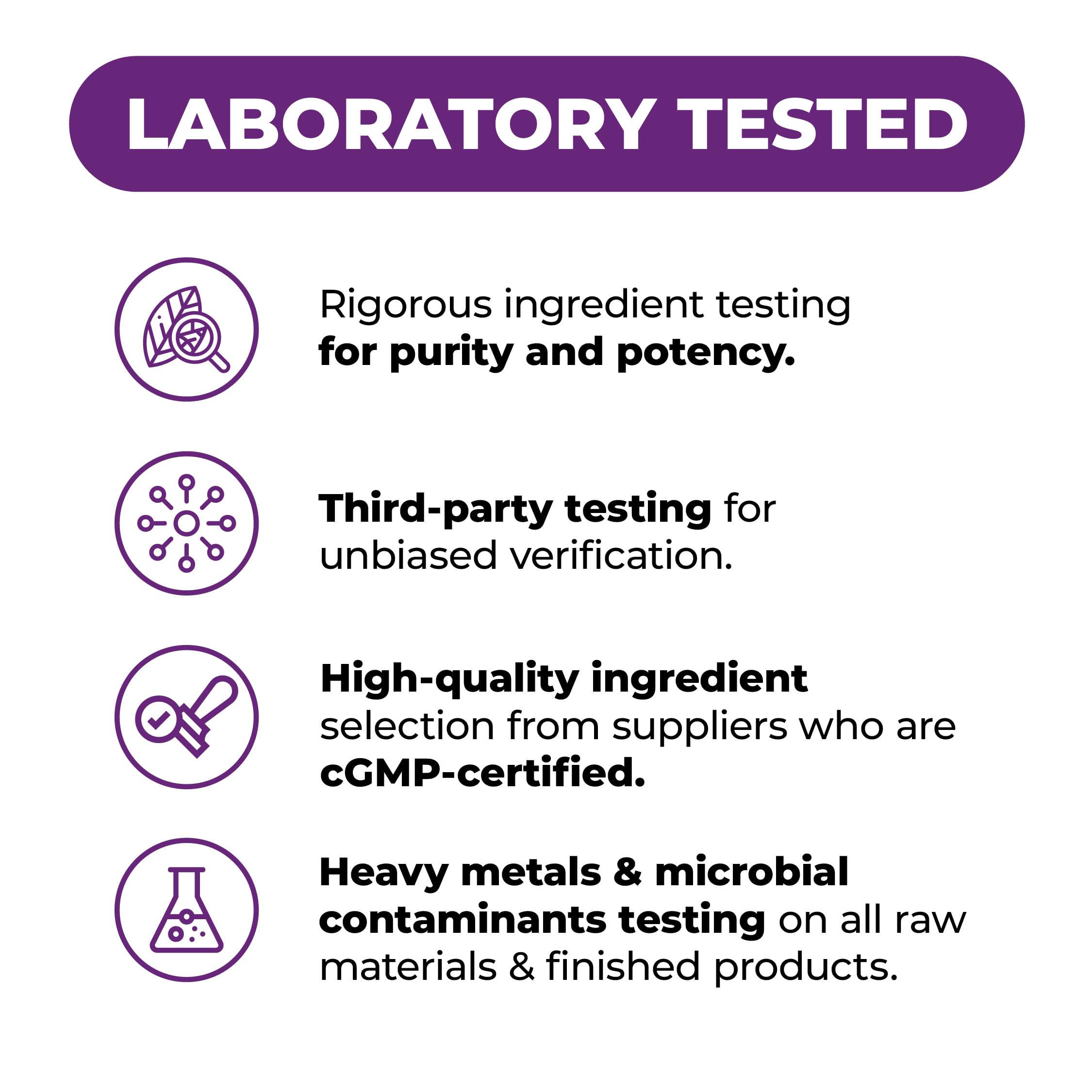 Vimerson Health Liver Support packaging close-up emphasizes quality and testing