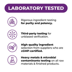 Vimerson Health Liver Support packaging close-up emphasizes quality and testing