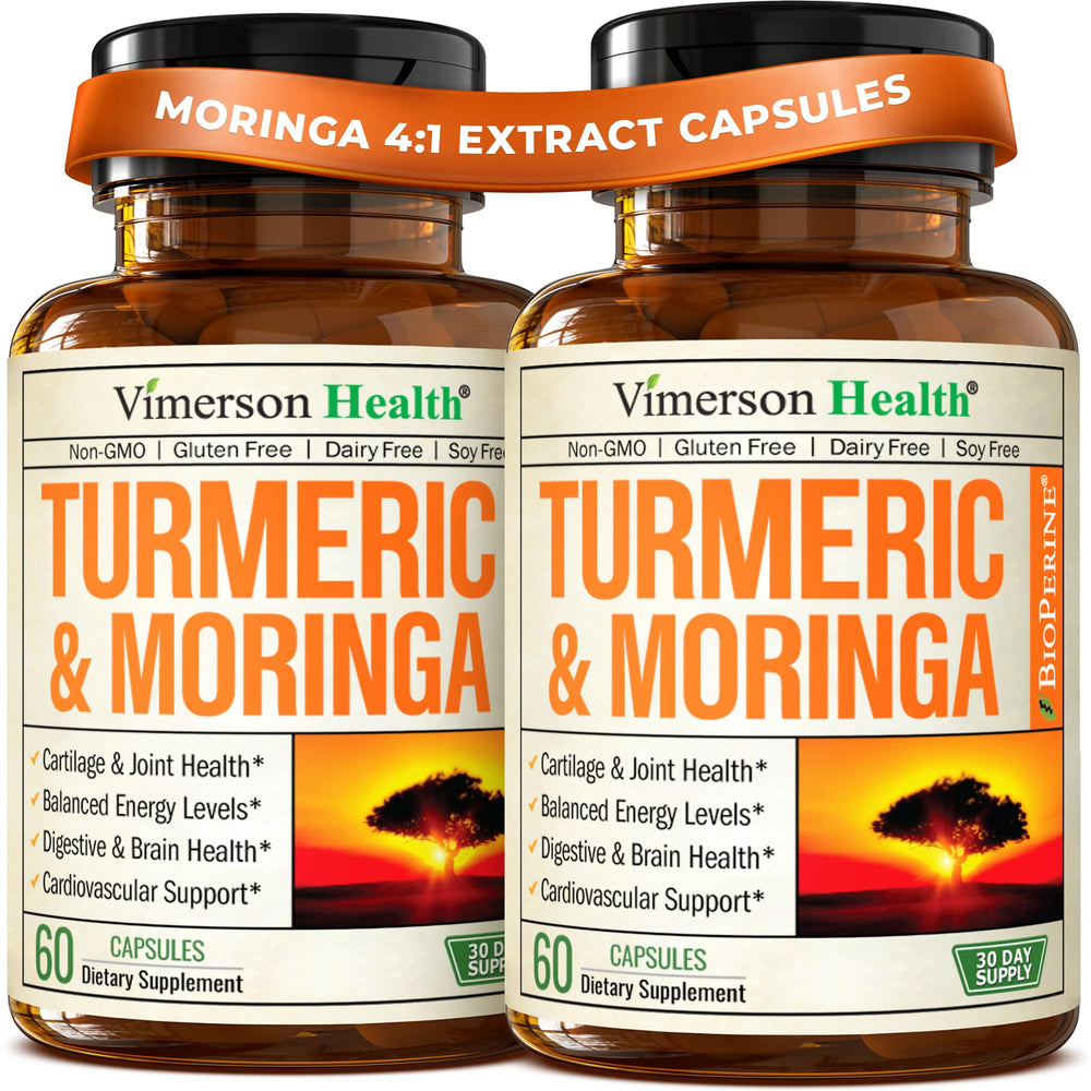 Vimerson Health Moringa Turmeric capsules for joint support and mobility.