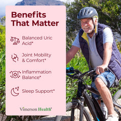 Vimerson Health tart cherry extract capsules highlighting sleep support potential.