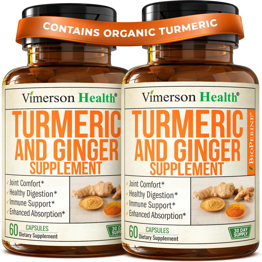 Vimerson Health Turmeric Curcumin bottle close-up for joint support potential