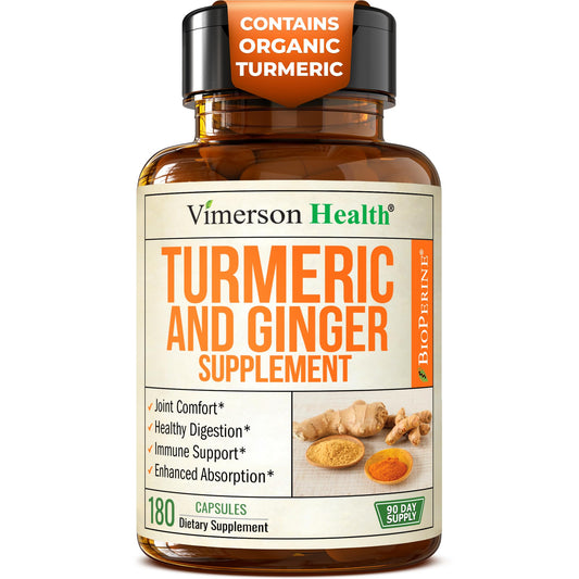 Vimerson Health turmeric-curcumin bottle for joint support during daily activities