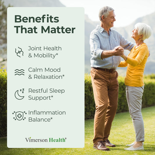 Vimerson Health turmeric-curcumin capsules closeup emphasizes absorption-friendly formula