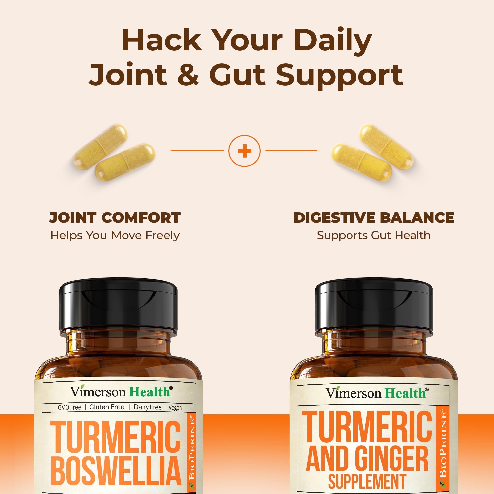 Vimerson Health two-bottle-display emphasizes bundle value and consistency.