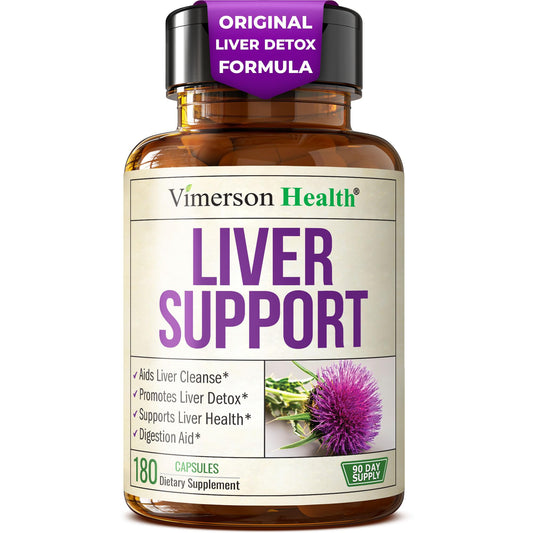 Vimerson Health vegan liver cleanse bottle for easy daily use
