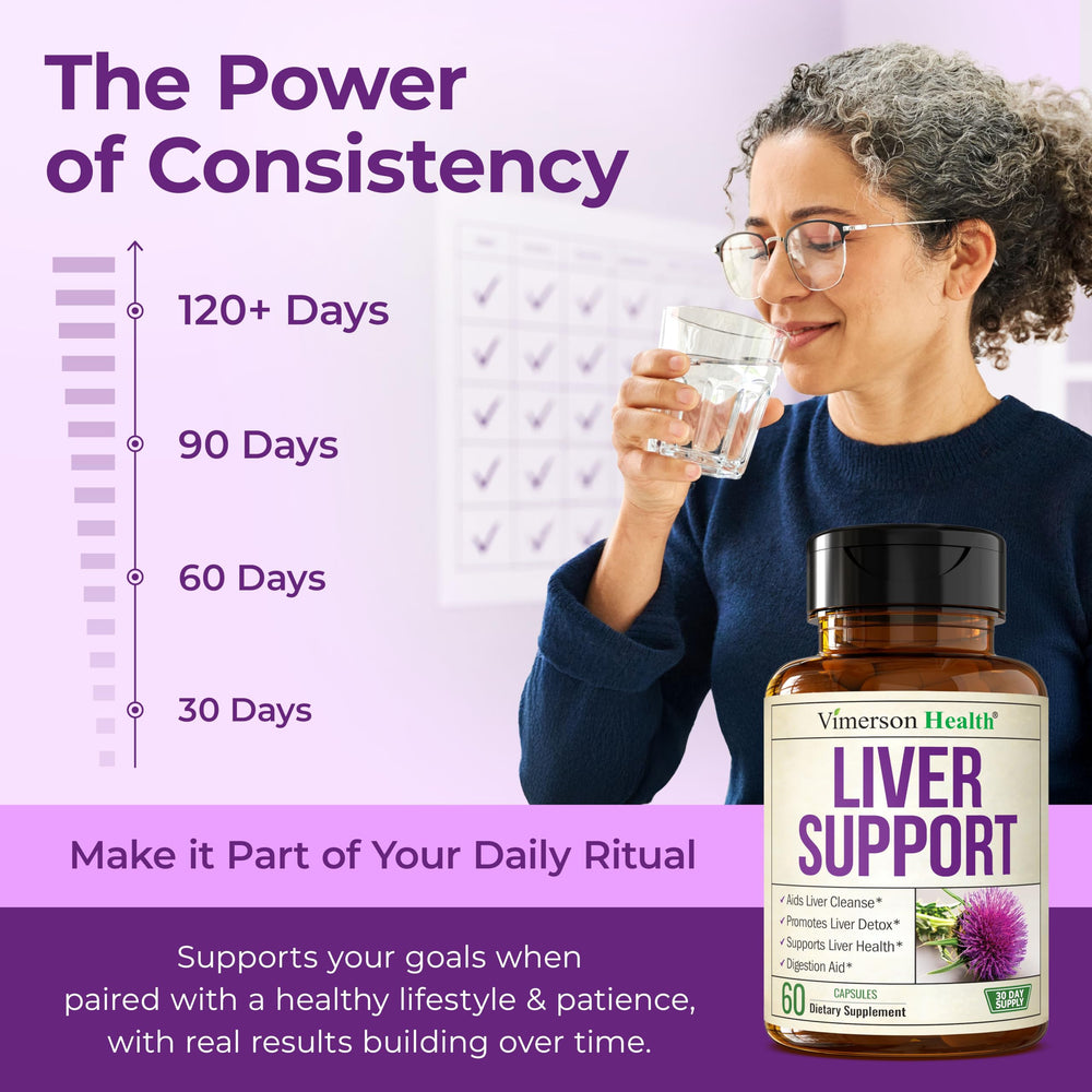 Vimerson Health Vegan Liver Cleanse dandelion root natural detox blend.