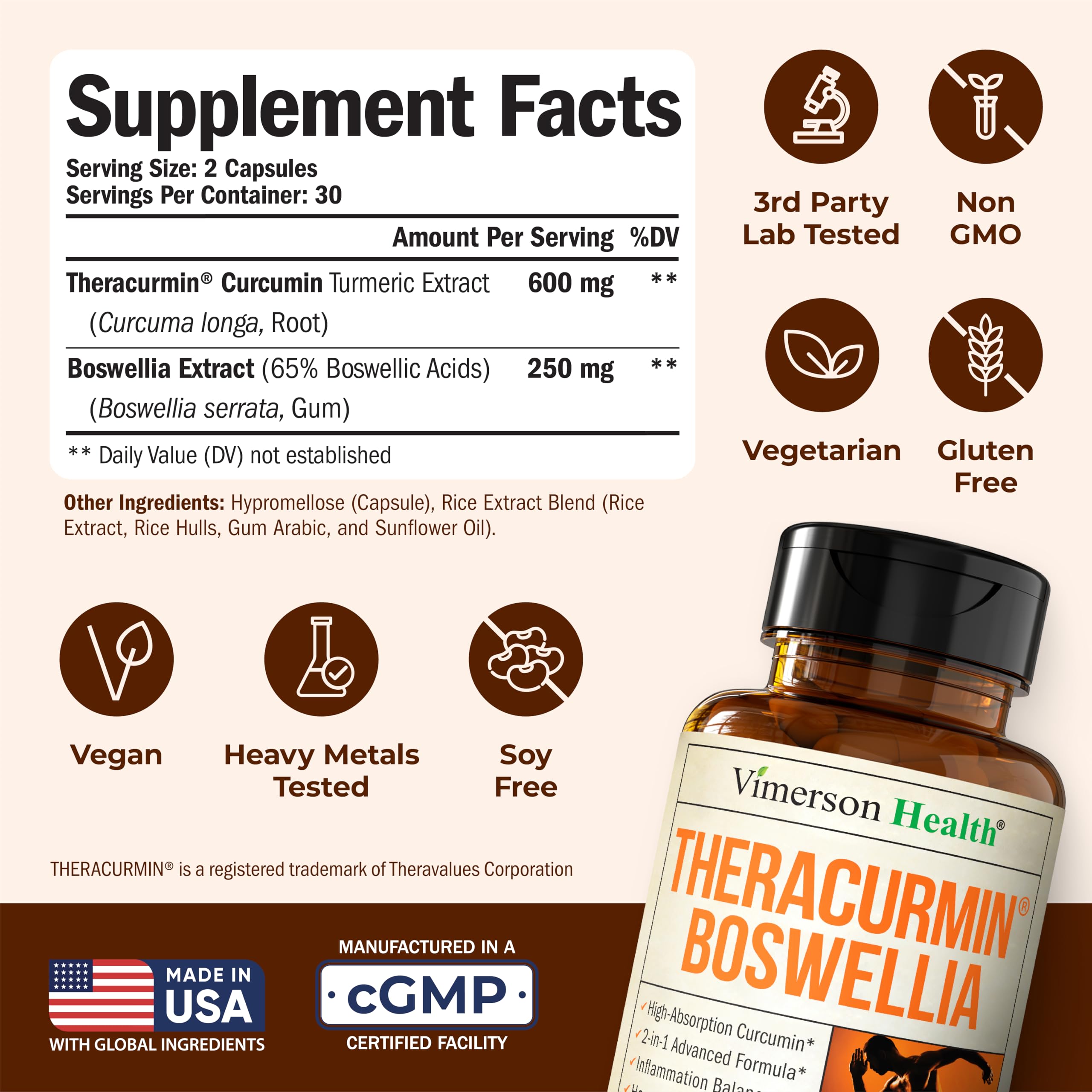 Boswellia extract detail in Vimerson Health Theracurmin turmeric supplement.