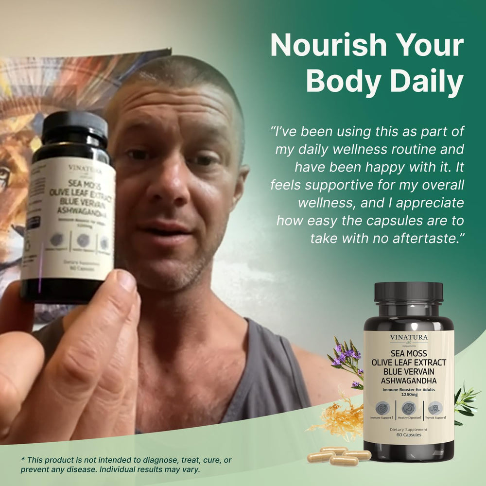 VINATURA Bladderwrack and Burdock Root capsules