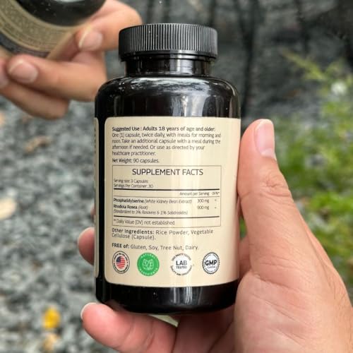 VINATURA bottle back label with dosage and ingredient details.