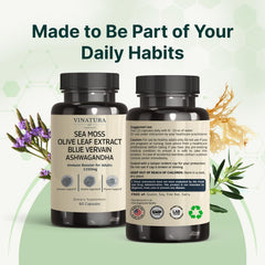 VINATURA packaging showing USA-made label and vegan formula