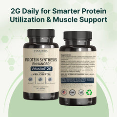 VINATURA Velositol usage scene features an active person fueling workouts.