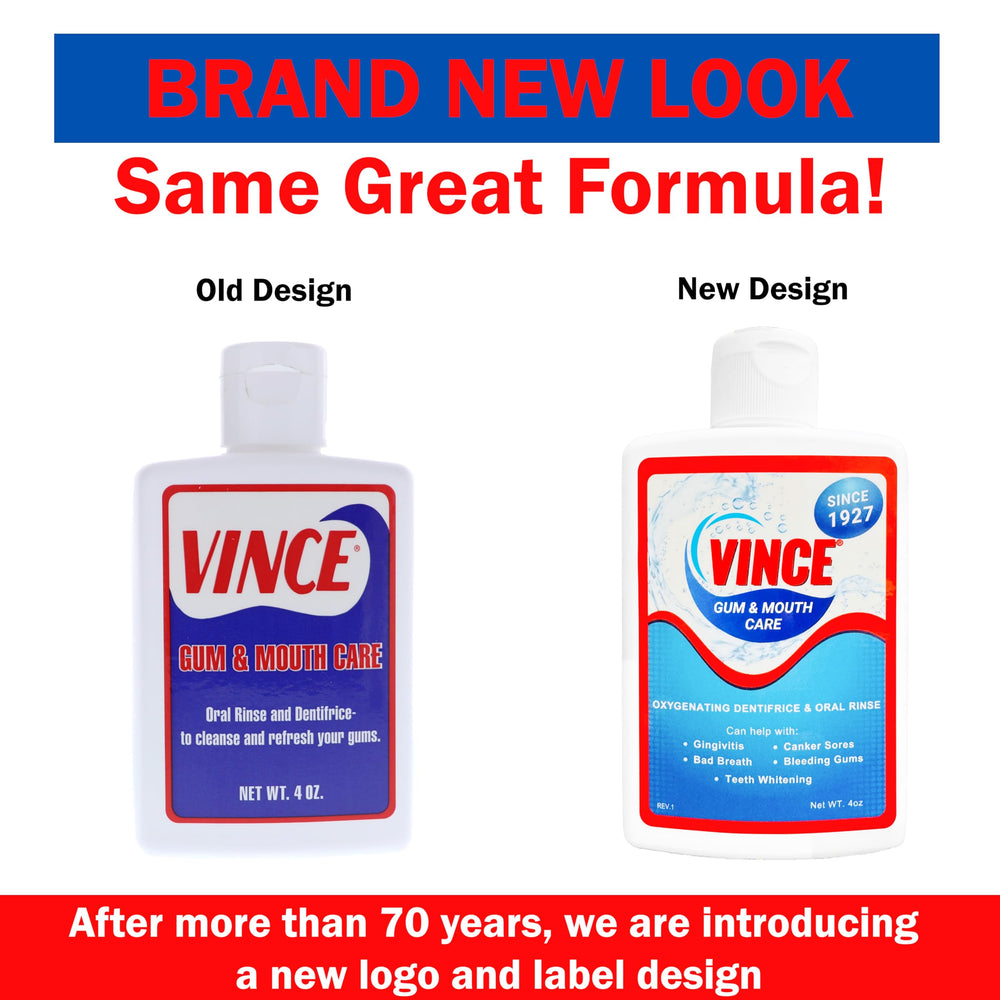 Vince brush-dipping powder on toothbrush demonstrates easy application