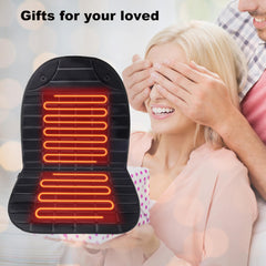 Vindobil heated seat cover installation with manual for quick setup.
