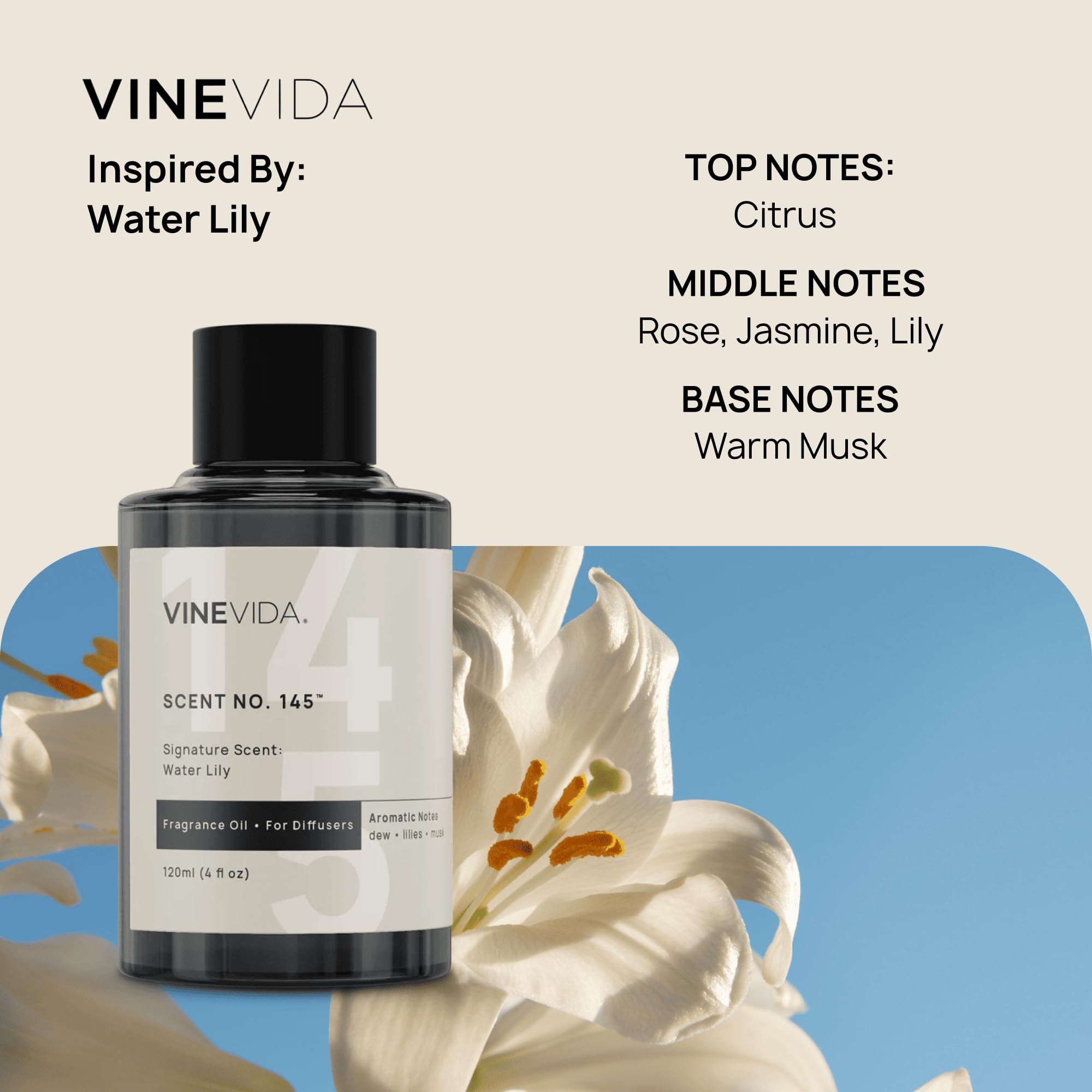 VINEVIDA Eucalyptus Spearmint diffuser oil energizing freshness for focus