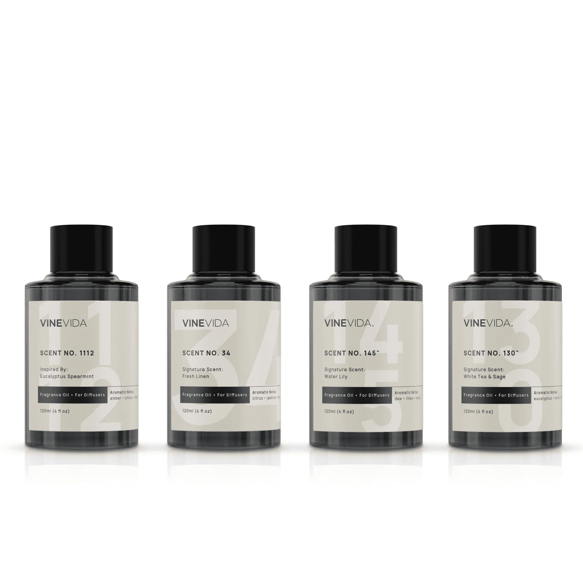 VINEVIDA Fresh Linen diffuser oil pour for crisp, clean atmosphere