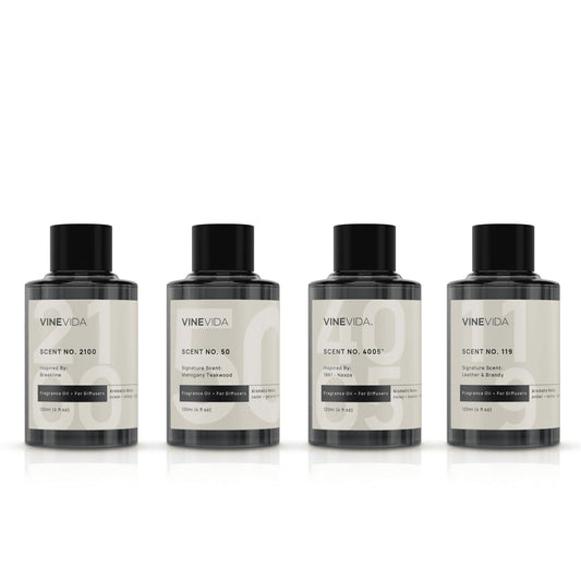 VINEVIDA Gentelmen's Collection pack shot in elegant packaging for refined living spaces.