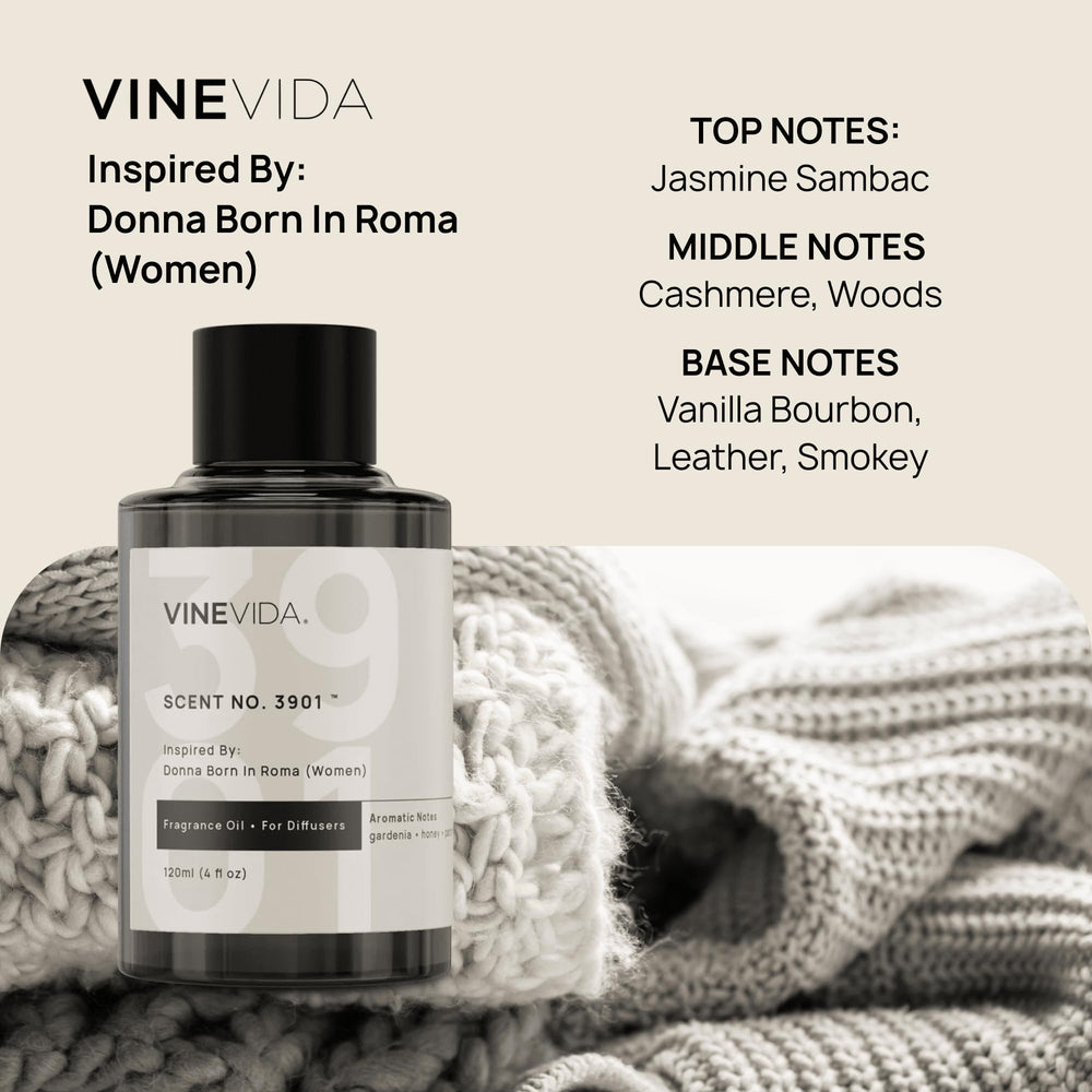 VINEVIDA Bright diffuser oil delivers radiant charm and uplifting atmosphere.