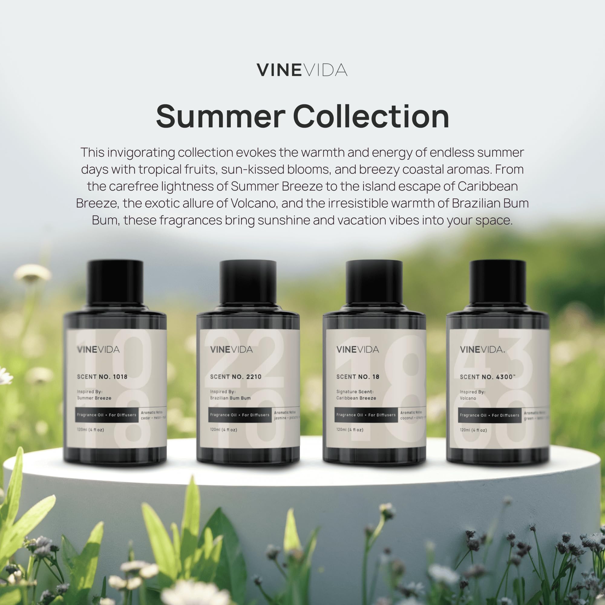 VINEVIDA long-lasting-scent-diffuser ensures extended fragrance, reducing refills.