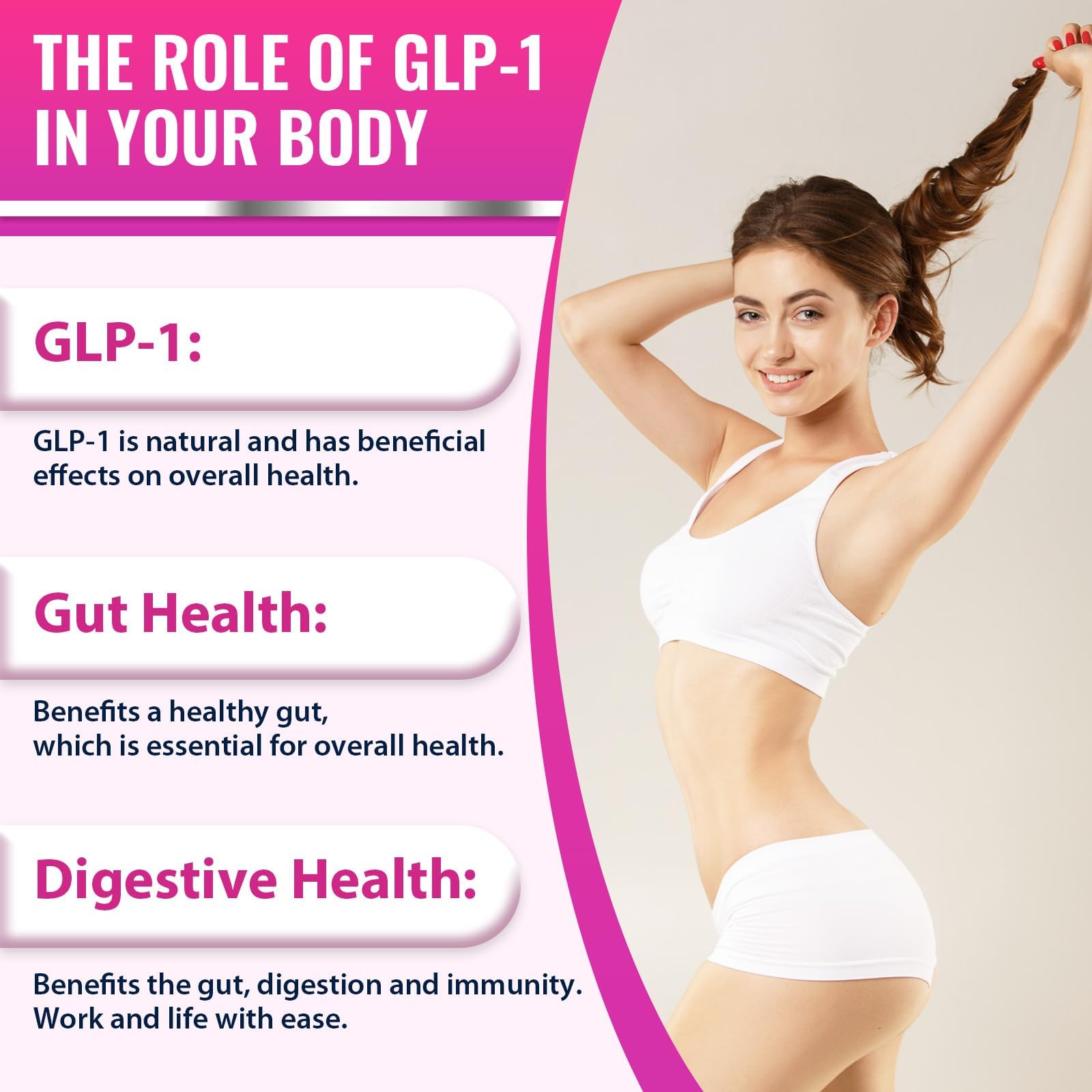 Packaging of VINNETLLOY GLP-1 supplement communicates 60 capsules and portability.