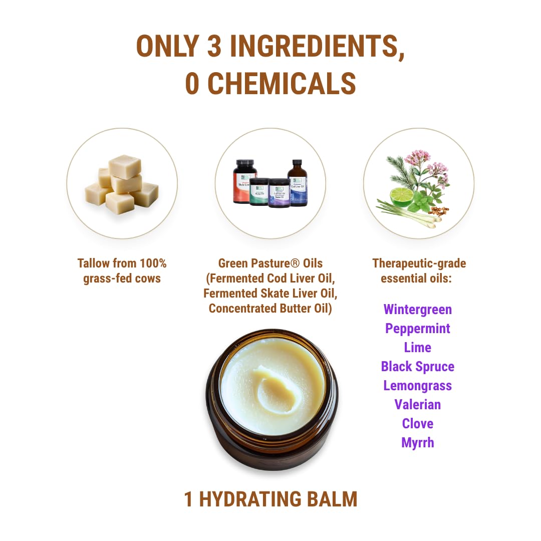 Vintage Tradition beef tallow detail highlights an all natural base for skin nourishment
