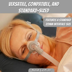 Viohead nasal seal contact on nostrils for gentle performance.