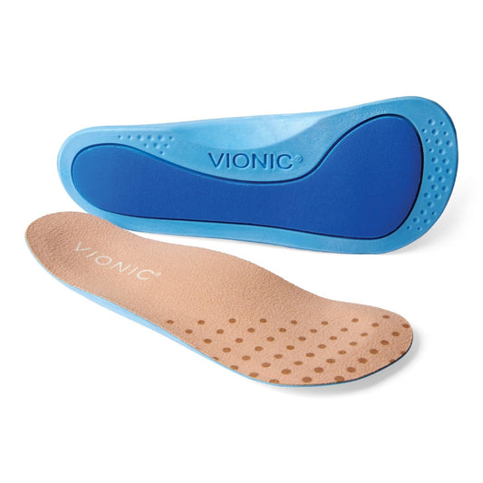 Vionic Slim FIT W000LG10 footbed detail showing contoured support for all-day comfort.