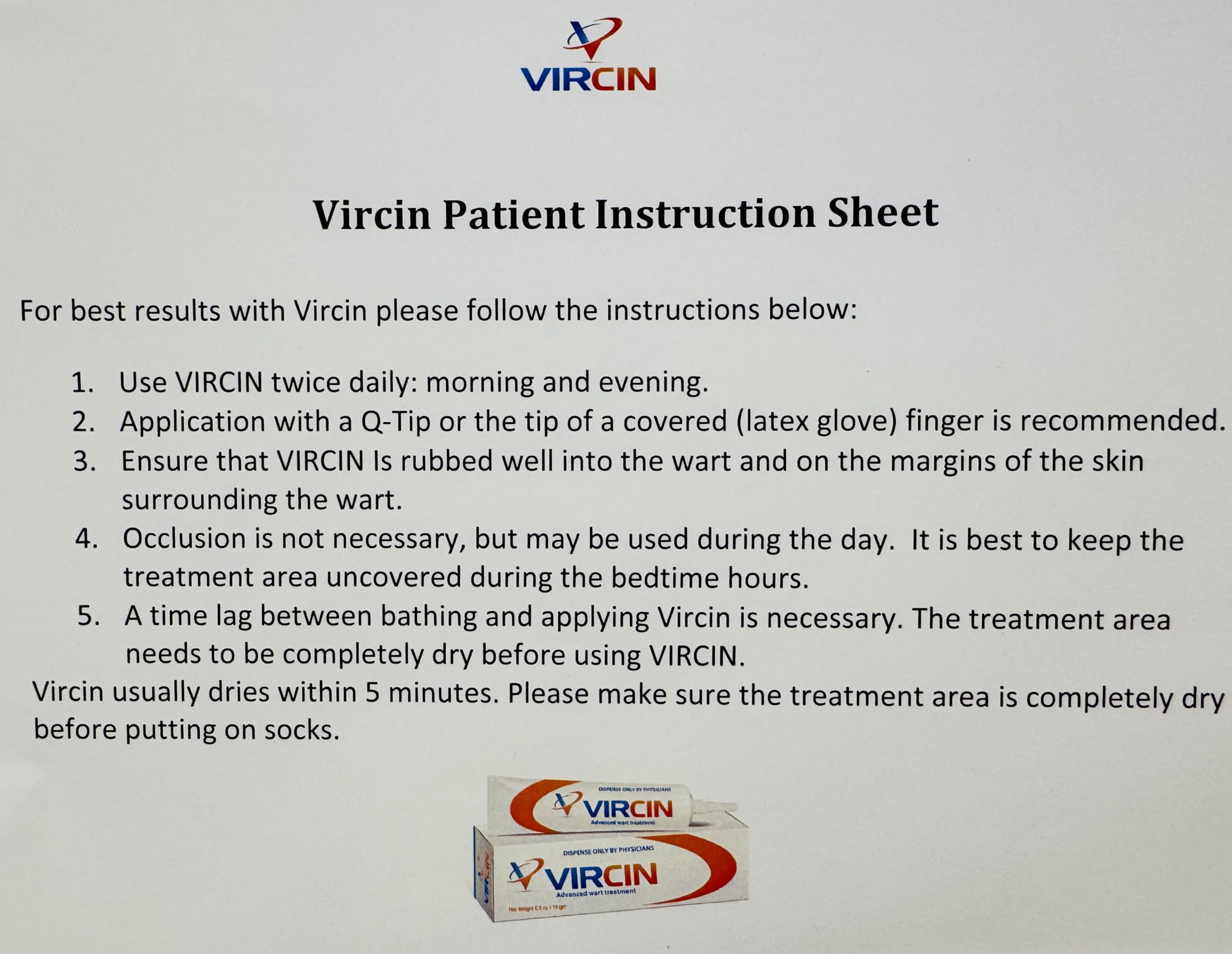 VIRCIN foot wart treatment in action supports targeted relief.