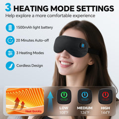 Visader heat settings controls close-up showing adjustable warmth.