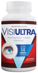VisiUltra eye health bottle front view for daily vision support