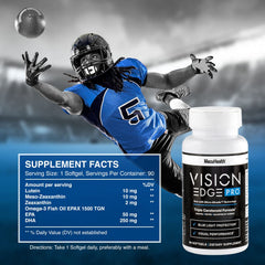 Vision Edge Pro micro-micelle absorption improves nutrient delivery inside each softgel.